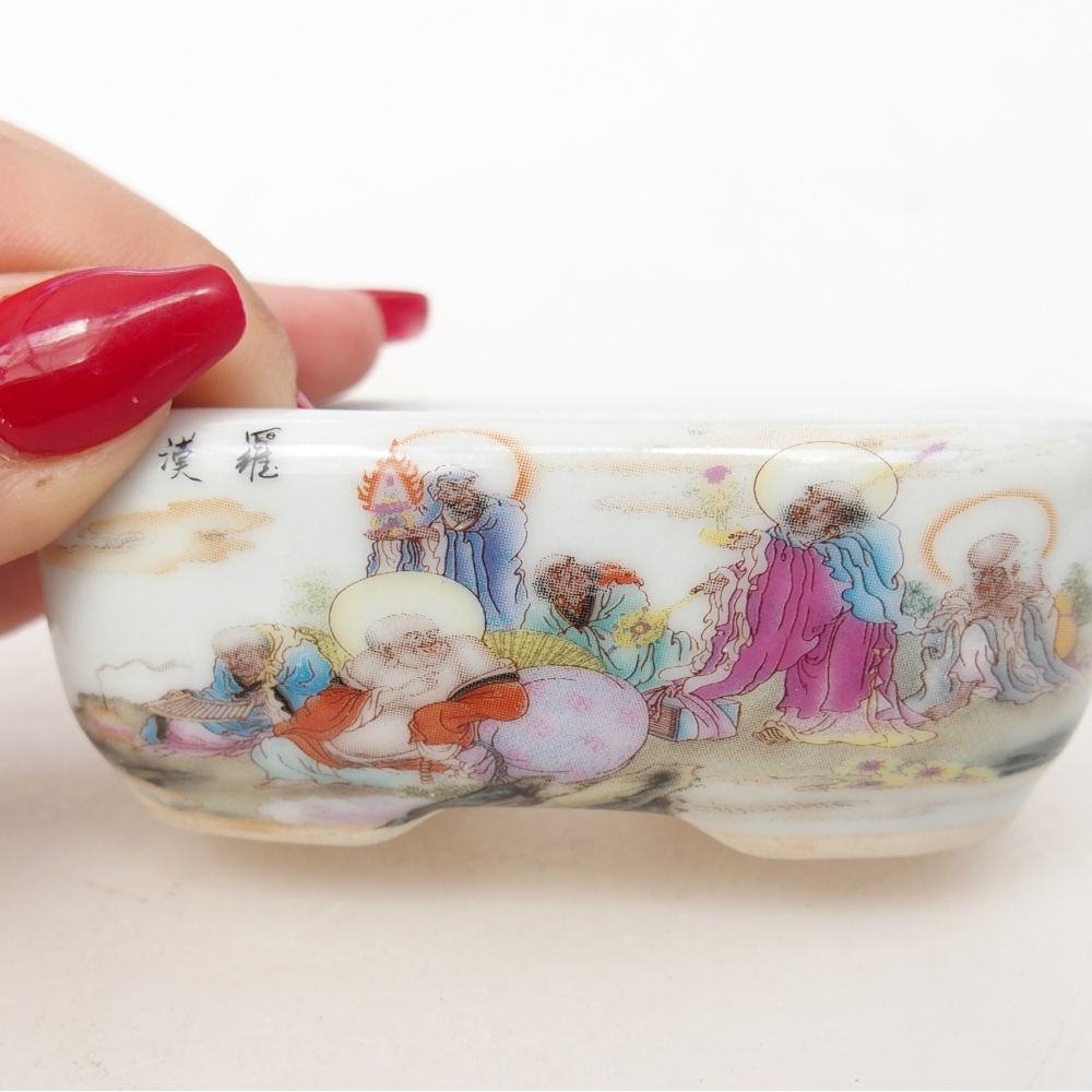 Mini bonsai 8 x 6 x 3 cm, bianco