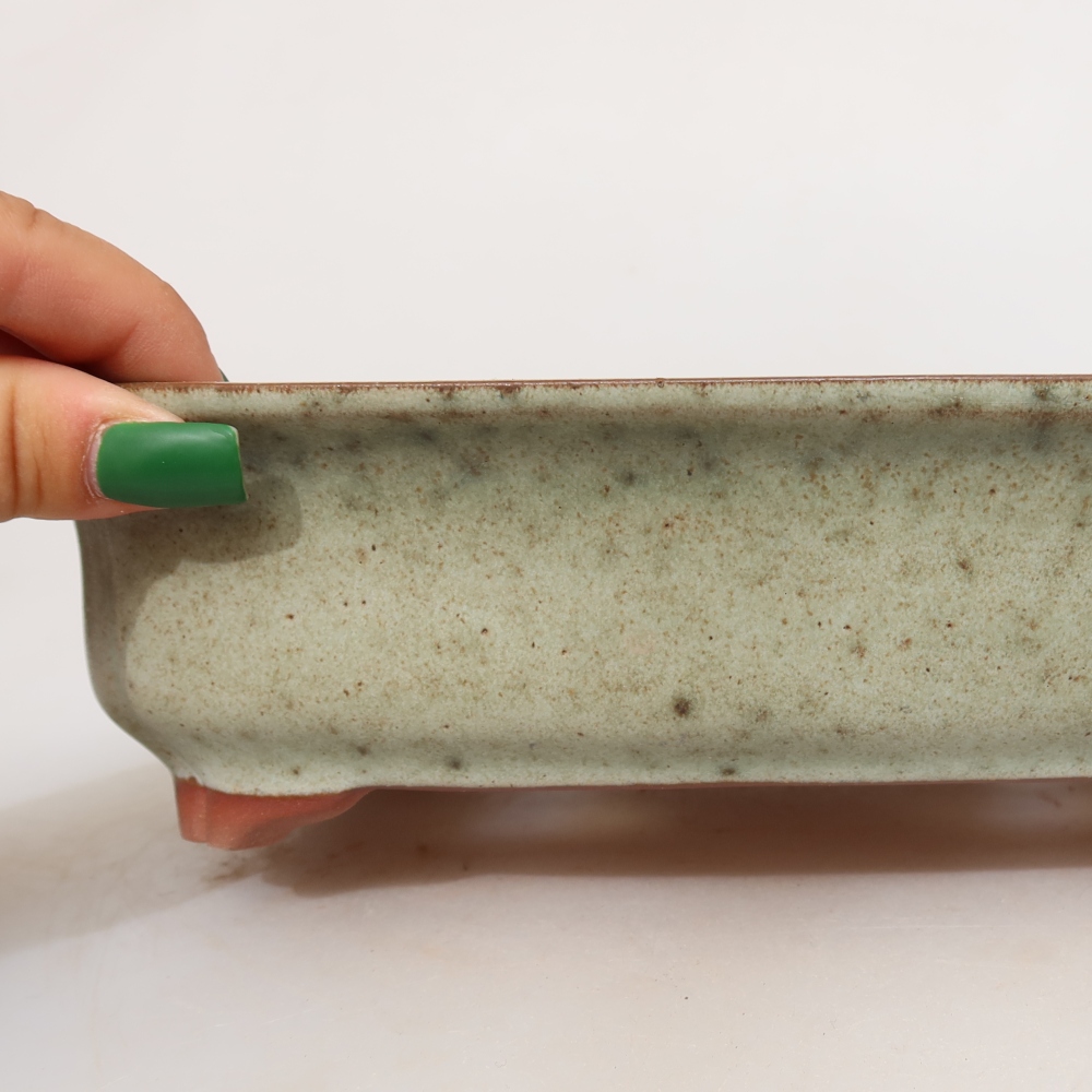 Ciotola in ceramica  24 x 17 x 6 cm, colore beige