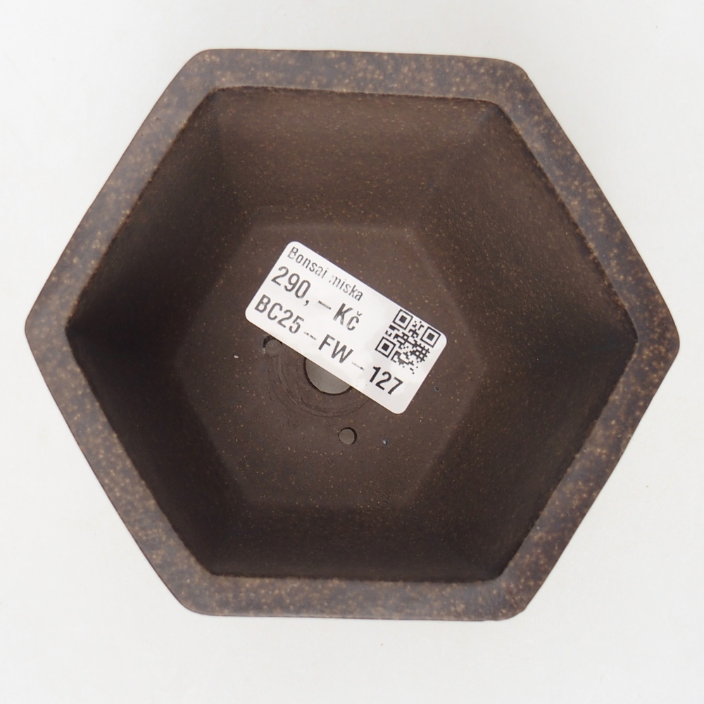 Ciotola 10,5 x 9,5 x 7,5 cm marrone ocra