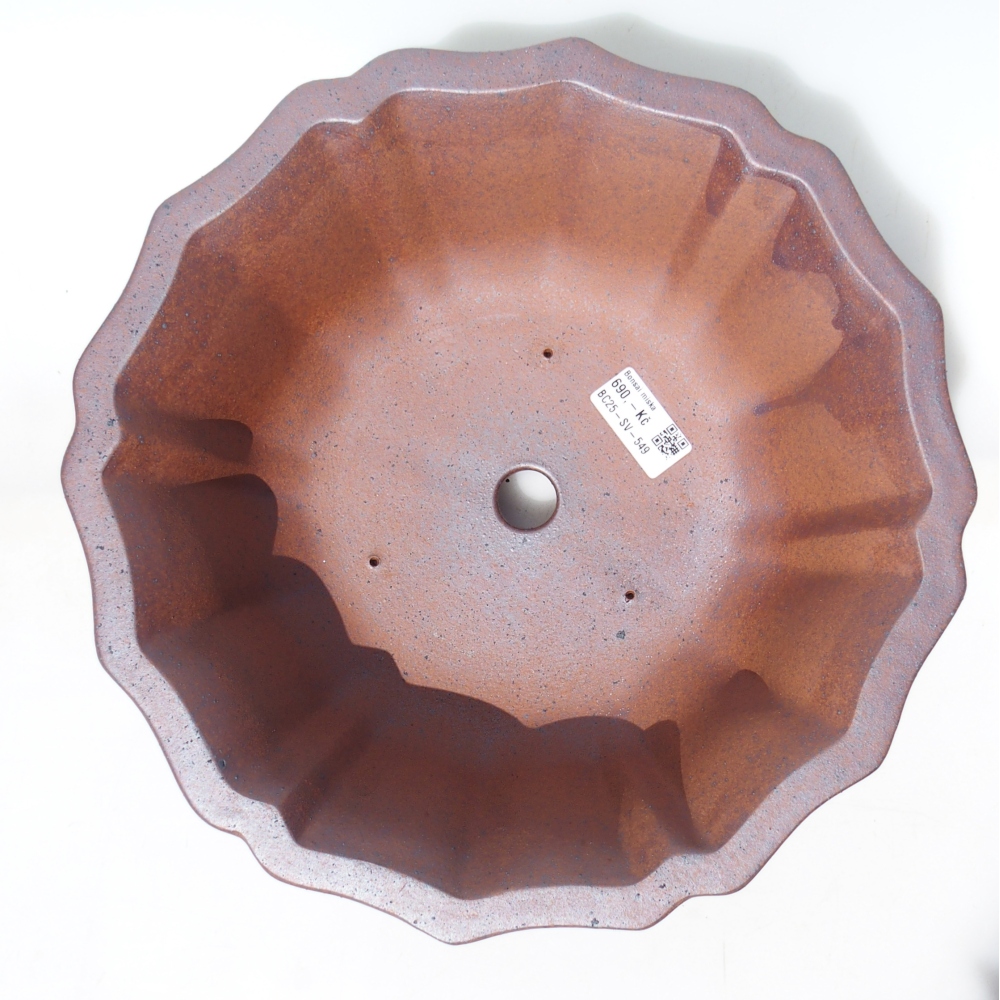 Ciotola 30 x 30 x 11,5 cm marrone