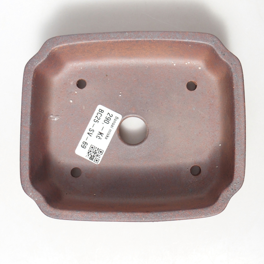 Ciotola 15 x 13 x 4,5 cm marrone