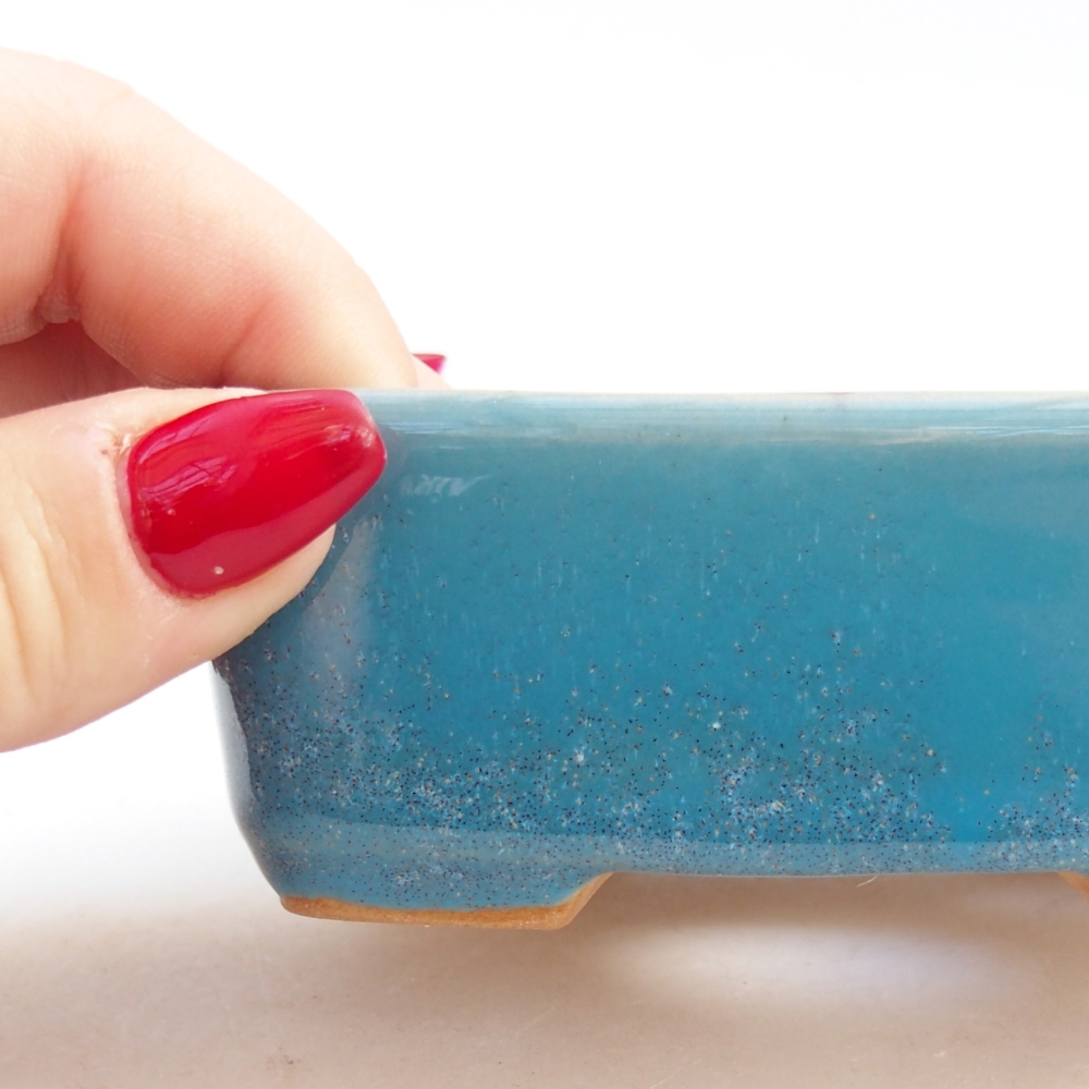 Ciotola bonsai in ceramica 26 x 26 x 8 cm, colore rosso