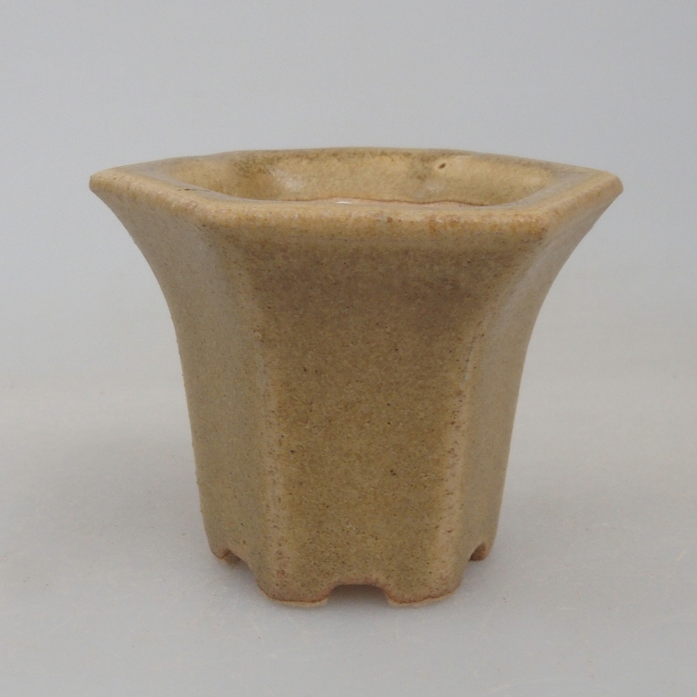 Ciotola per mini bonsai 4 x 3,5 x 3 cm, marrone