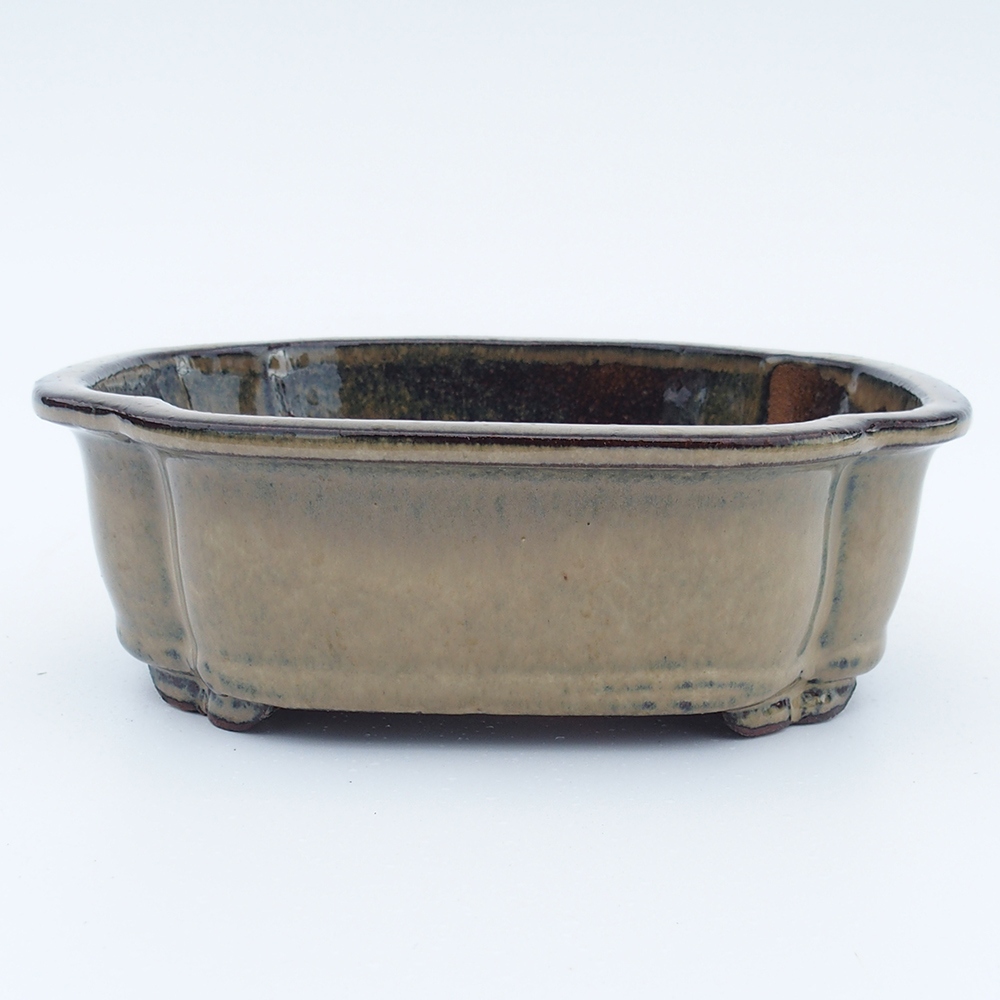 Ciotola 16 x 13 x 5,5 cm grigio-beige