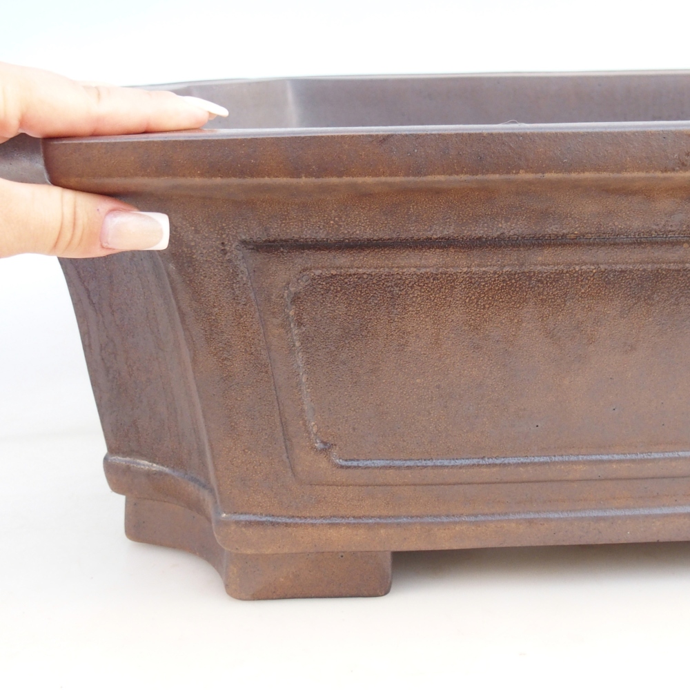 Ciotola 60,5 x 48 x 17 cm marrone - SOLO RITIRO PERSONALE O TRASPORTO IN PALLET