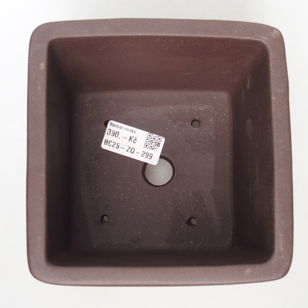 Ciotola 14 x 14 x 12 cm marrone