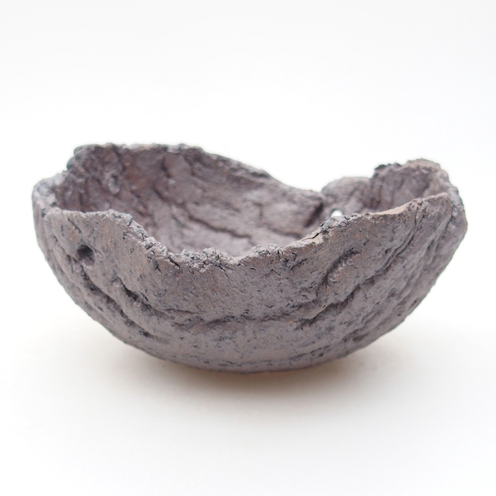 Guscio in ceramica 14 x 13 x 13 cm , colore metallizzato