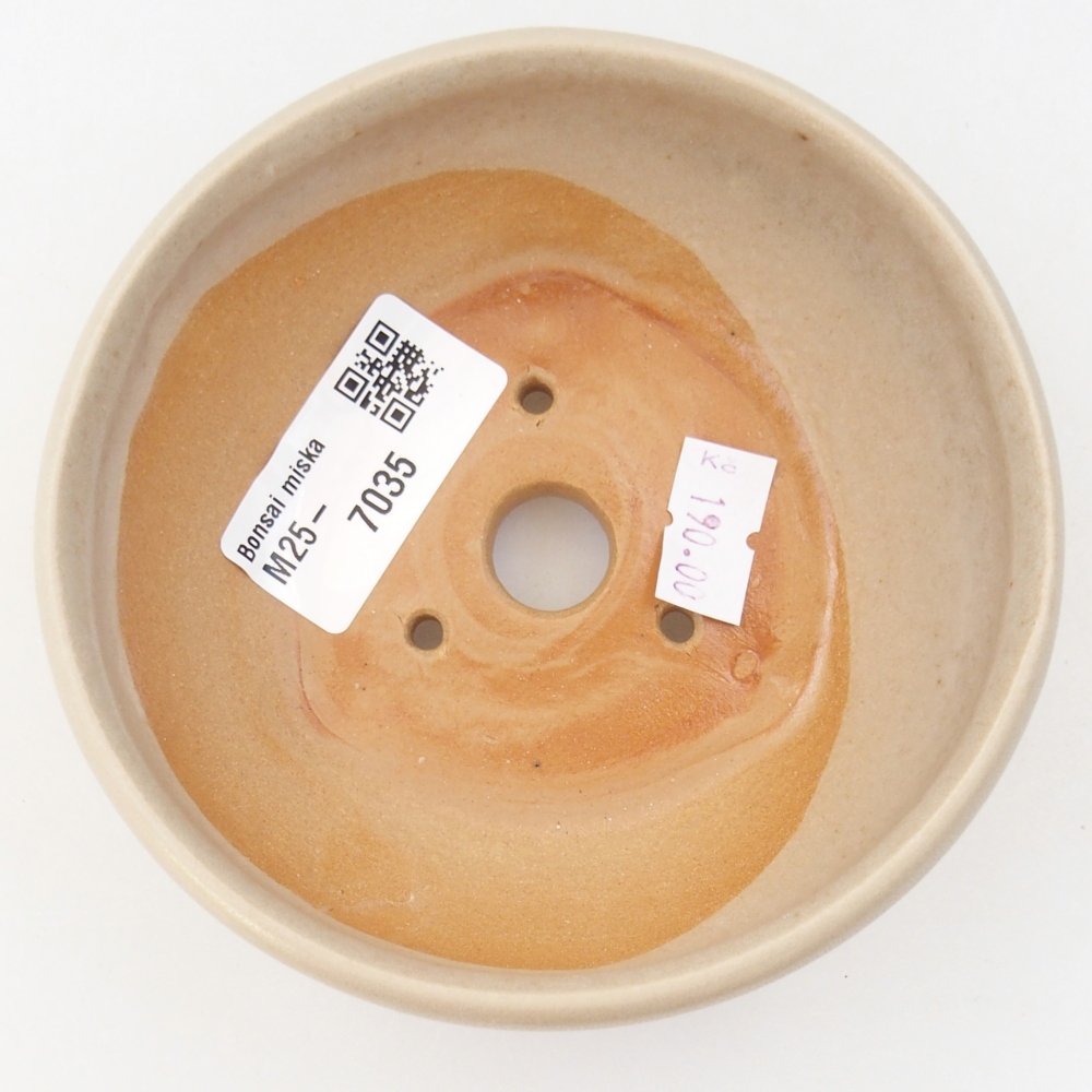 Ciotola bonsai in ceramica 26 x 26 x 8 cm, colore rosso