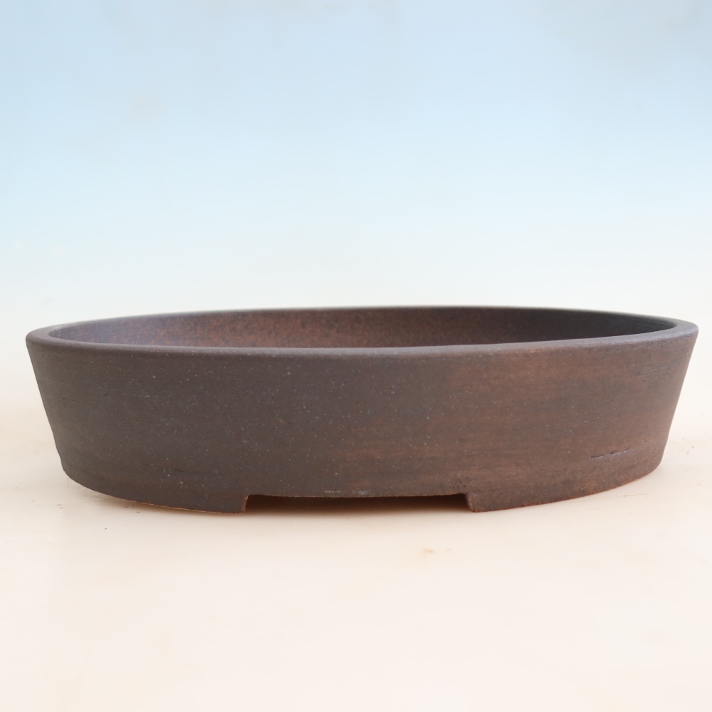 Vaso da bonsai in ceramica 38 x 30 x 7 cm, colore marrone