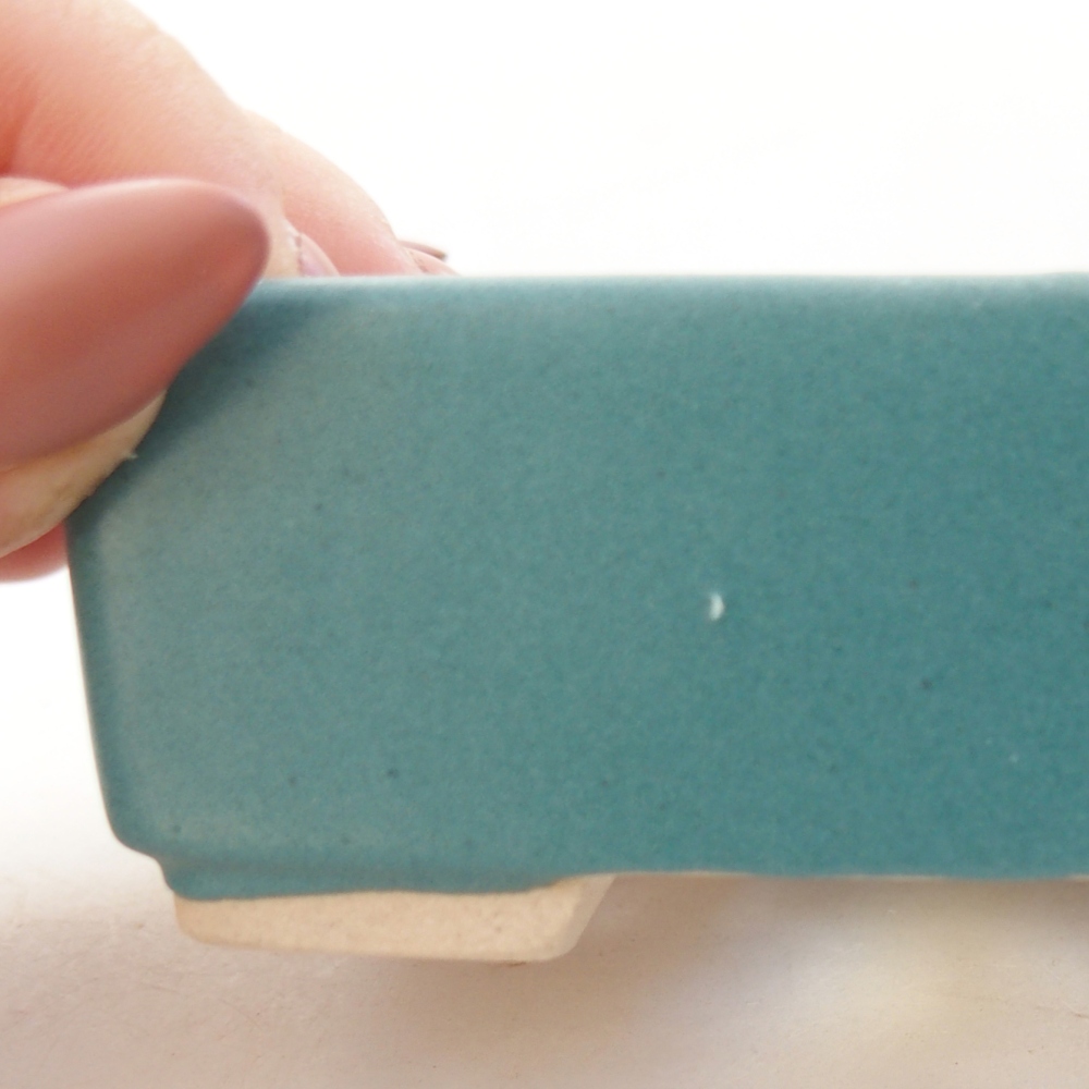 Ciotola bonsai in ceramica 26 x 26 x 8 cm, colore rosso