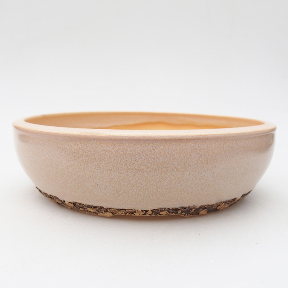 Ciotola bonsai in ceramica 22 x 22 x 6 cm, rosa