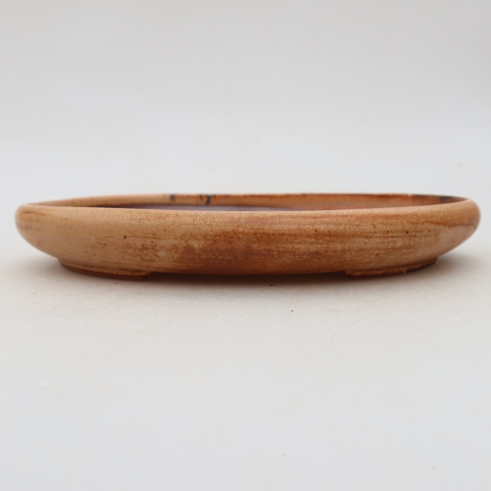 Vaso da bonsai in ceramica 17 x 12 x 2,5 cm, colore rosa