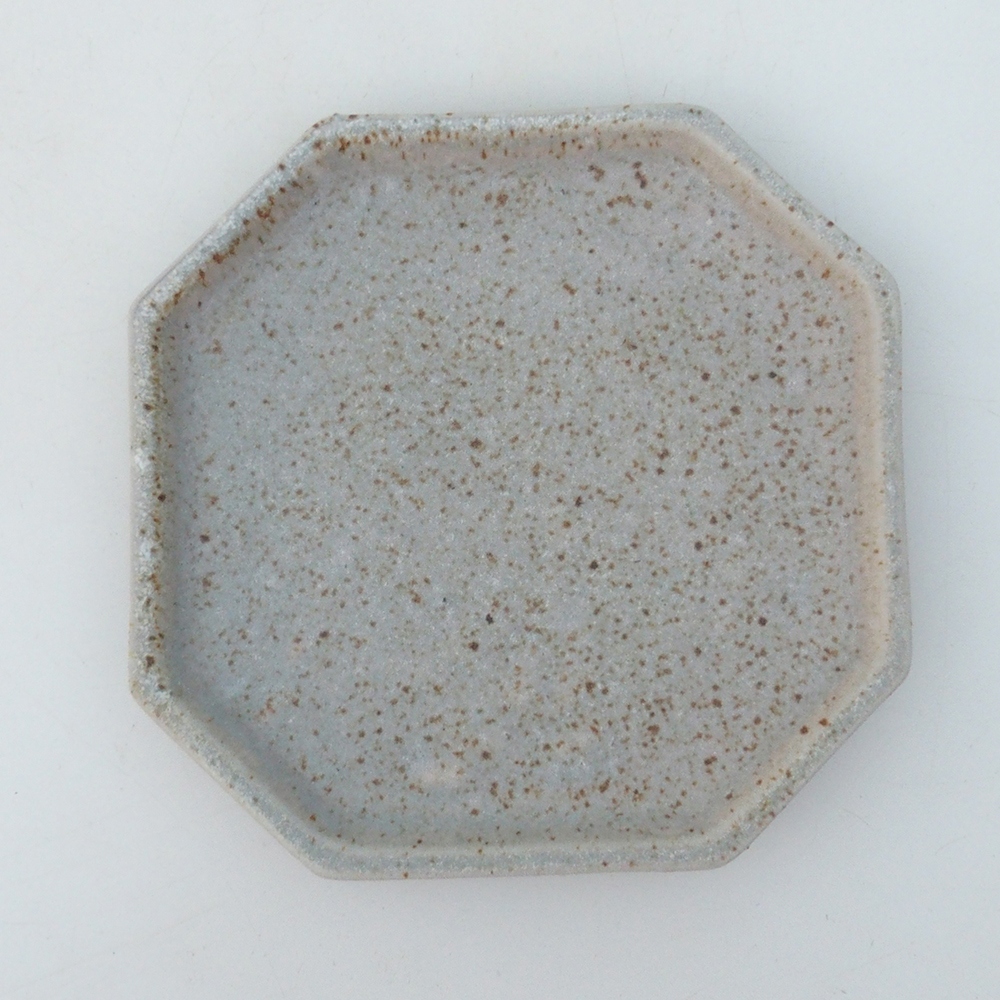 Ciotola in ceramica H13 -12 x 12 x 1 cm - beige