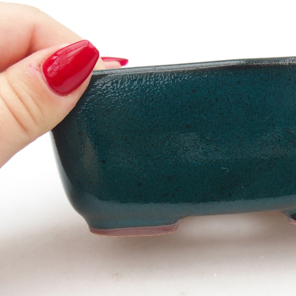 Ciotola bonsai in ceramica 26 x 26 x 8 cm, colore rosso