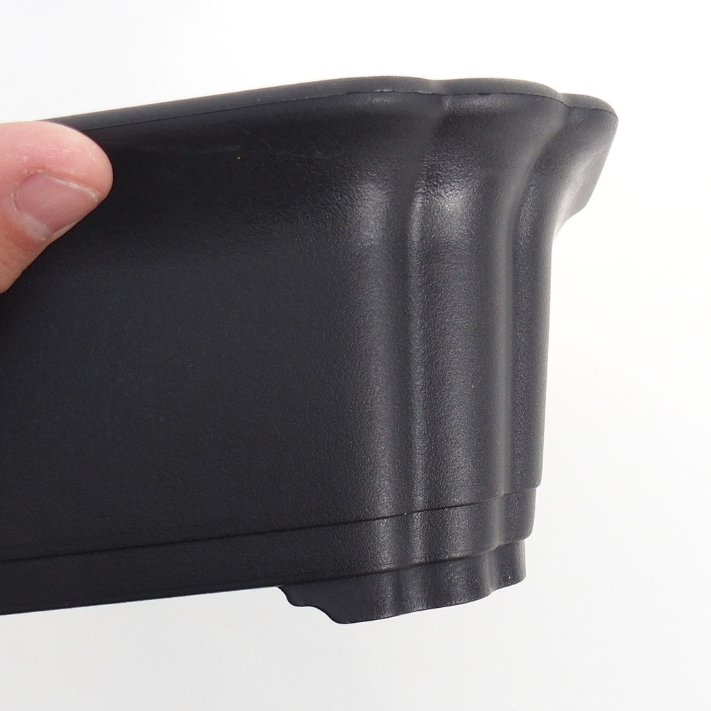 Ciotola in plastica MP-17 - 24 x 18,5 x 8,5 cm nero