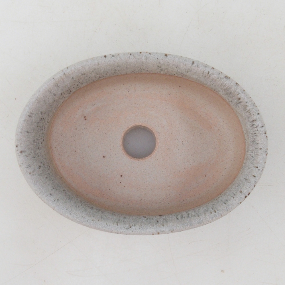 Ciotola per bonsai H04 - 10,5 x 7,5 x 3 cm - beige