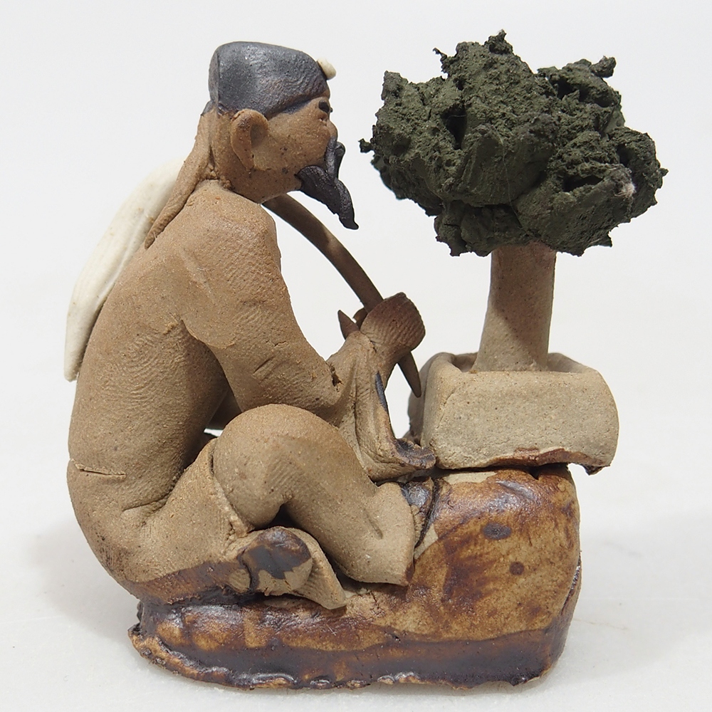Statuetta in ceramica - Bonsaiista
