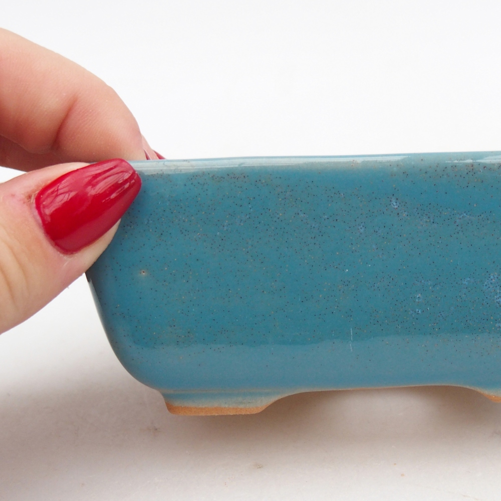 Ciotola bonsai in ceramica 26 x 26 x 8 cm, colore rosso