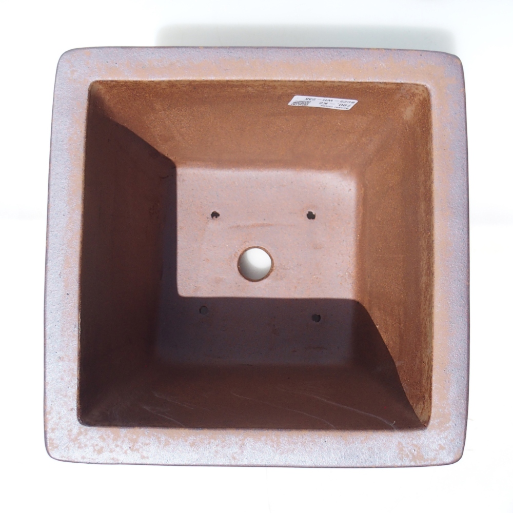 Ciotola 24 x 24 x 20,5 cm marrone