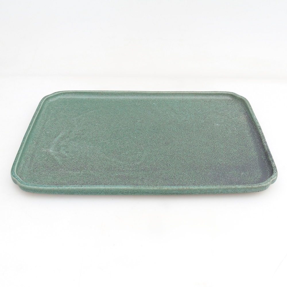 Ciotola in ceramica H07 - 28 x 19 x 1,5 cm - marrone