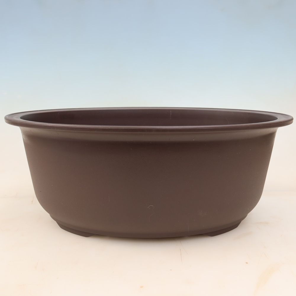Vaso per bonsai in plastica MP-30 marrone - 39 x 30 x 14,5 cm