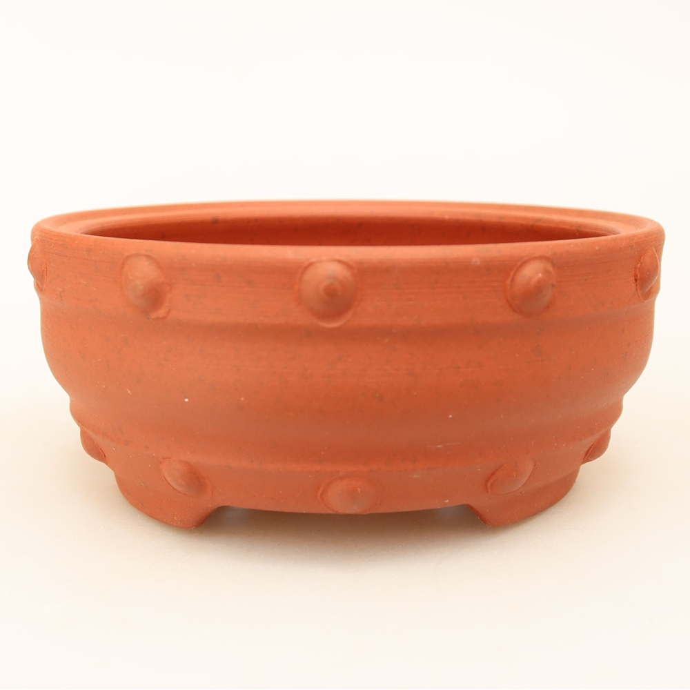 Ciotola in ceramica  12 x 12 x 5 cm, colore mattone