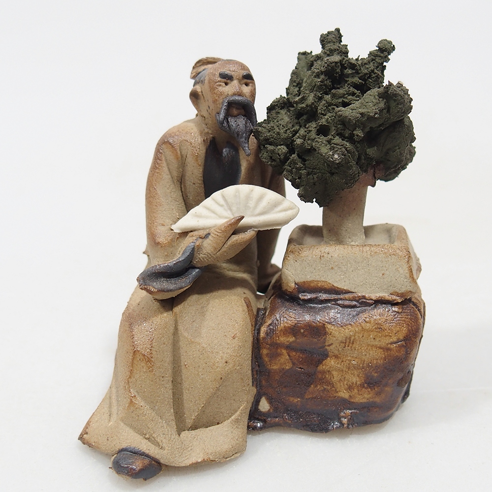 Statuetta in ceramica - Bonsaiista