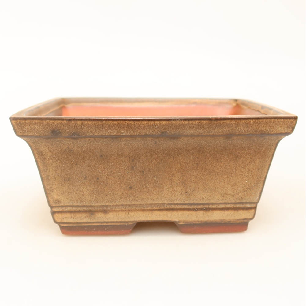 Ciotola in ceramica  14,5 x 12,5 x 7 cm, colore marrone