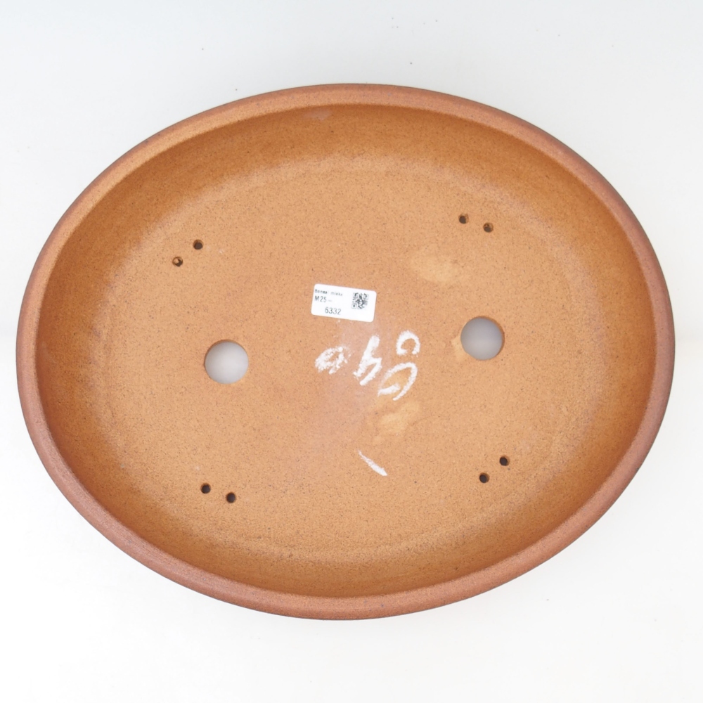 Ciotola per bonsai 38 x 31,5 x 8,5 cm , colore marrone