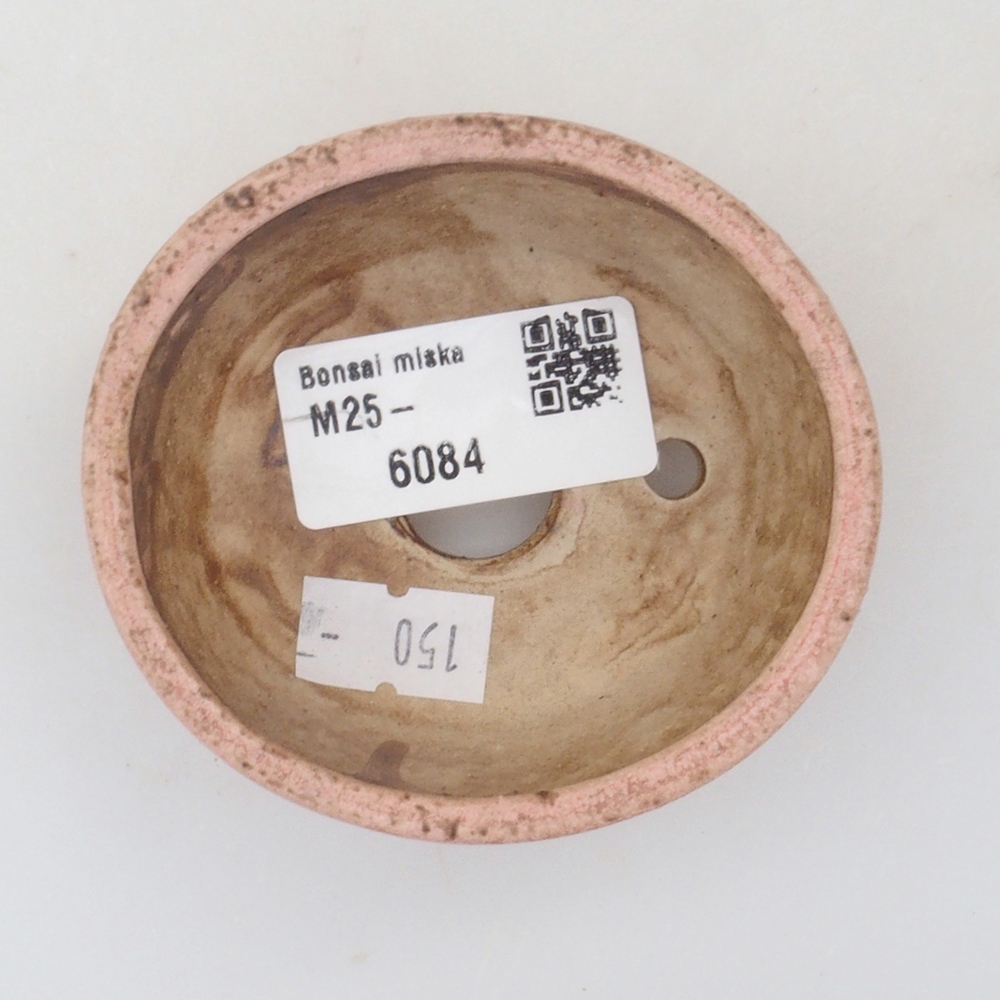Ciotola per bonsai in ceramica 10 x 8,5 x 4 cm, marrone