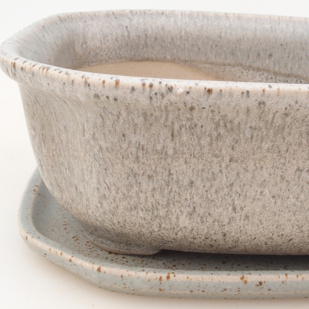 Ciotola bonsai + piattino H32 - beige