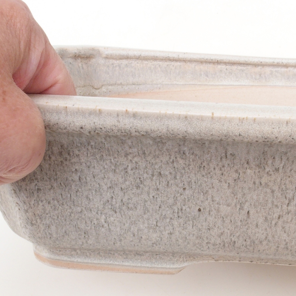 Ciotola per bonsai H07 - 30 x 20,5 x 8 cm - beige