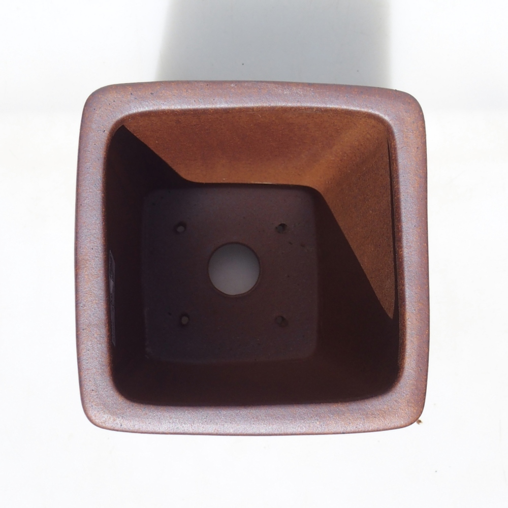 Ciotola 14 x 14 x 22 cm marrone