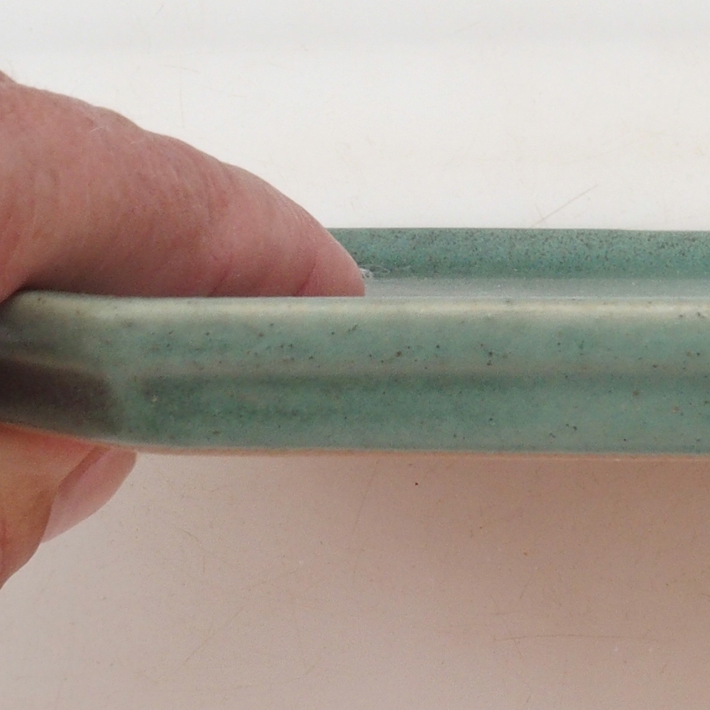 Ciotola in ceramica H14 - 18 x 18 x 1 cm - verde