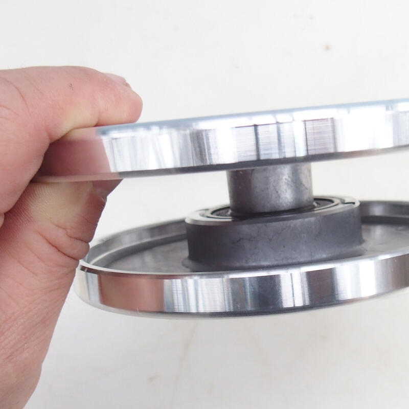 Giradischi in alluminio Profi 15 x 4,5 cm