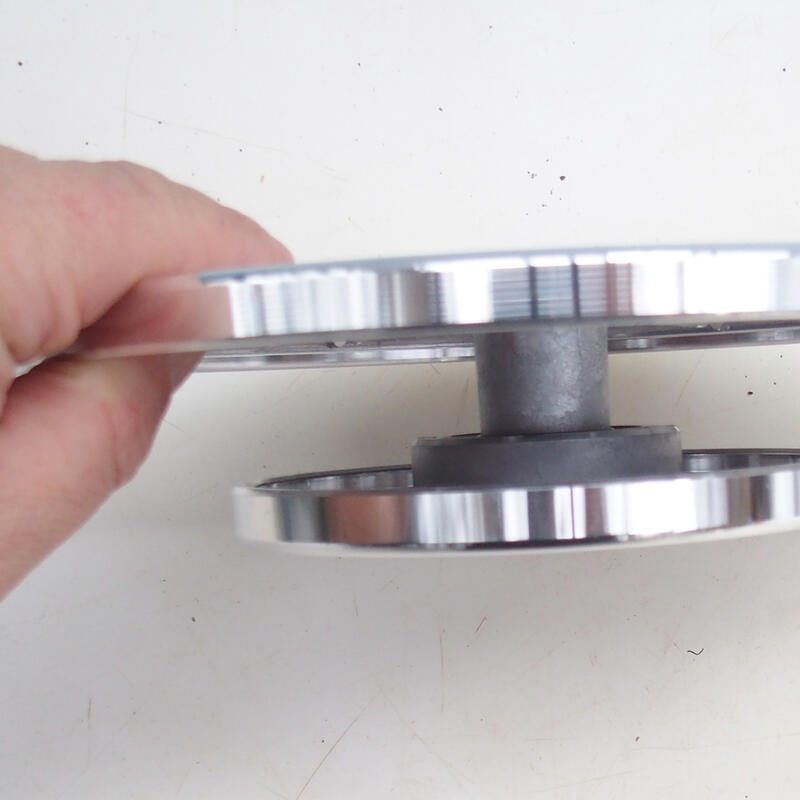 Giradischi in alluminio Profi 20 x 5 cm