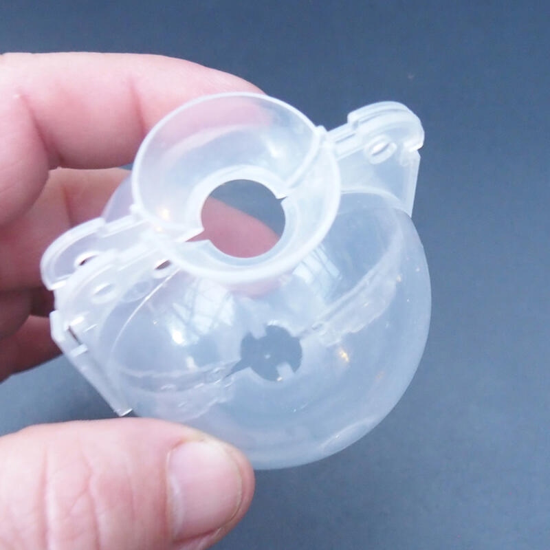 Palla infuocata 5 cm trasparente 1 pz