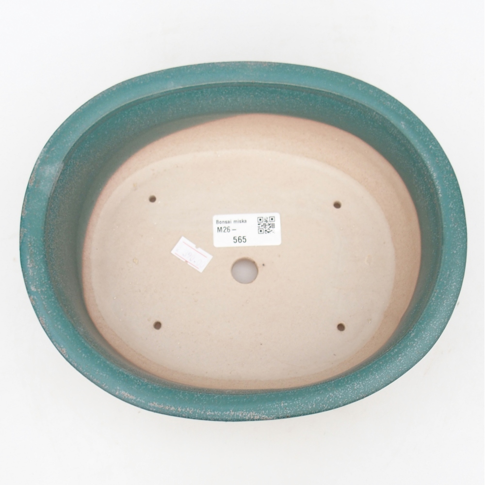 Ciotola bonsai in ceramica 23 x 19 x 7 cm, colore blu