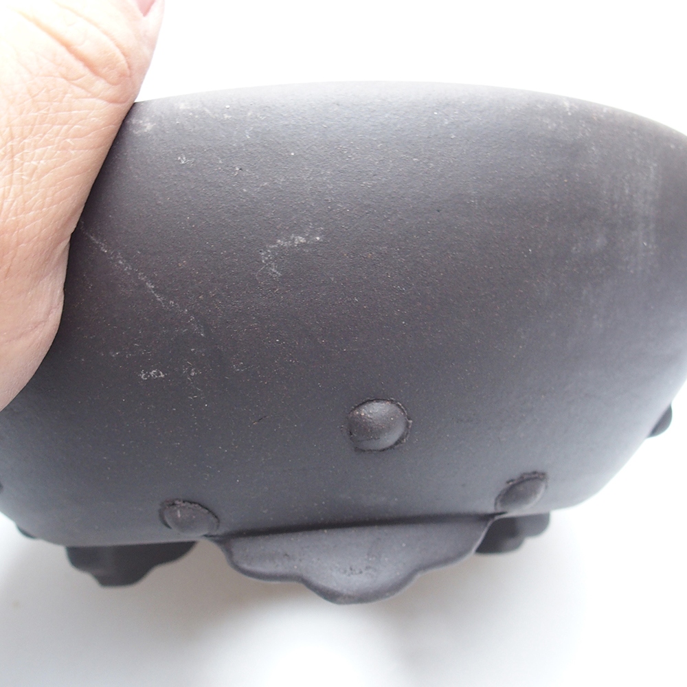 Ciotola 22 x 22 x 8,5 cm nero