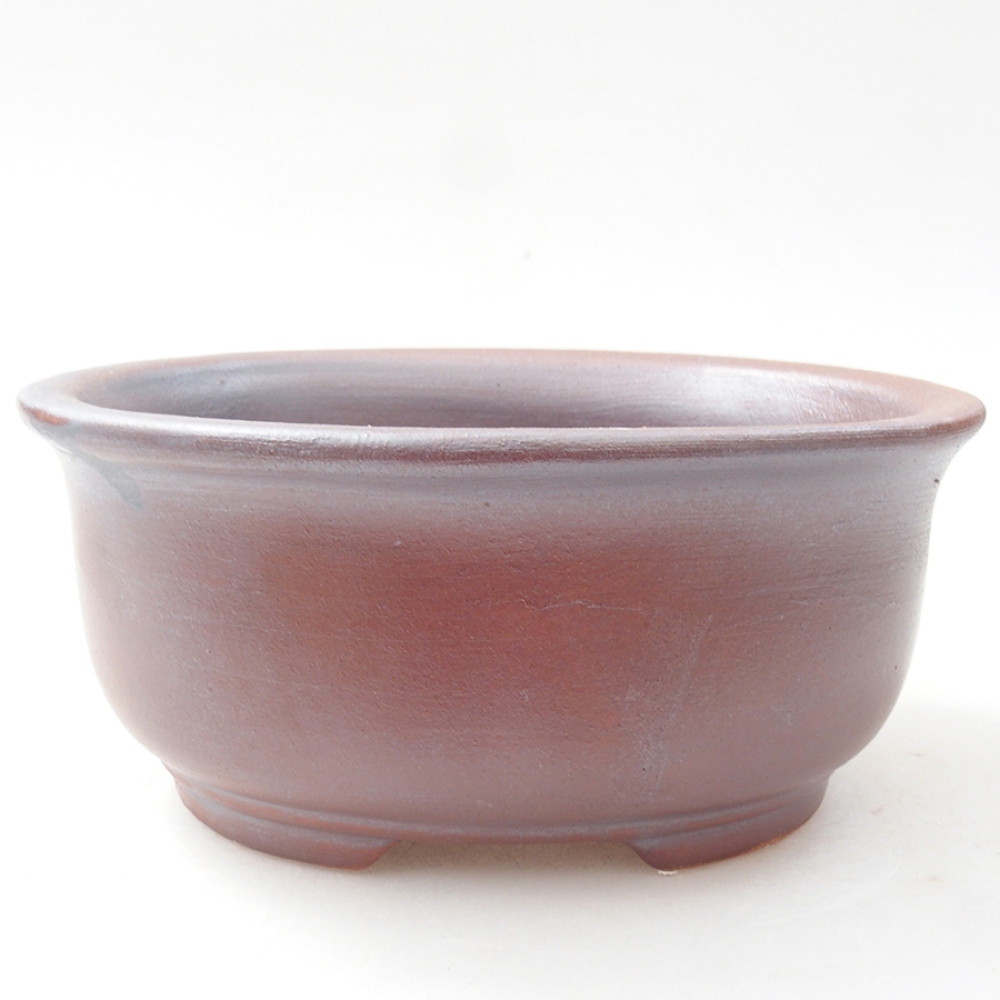 Ciotola per bonsai in ceramica 12 x 10 x 5,5 cm, marrone