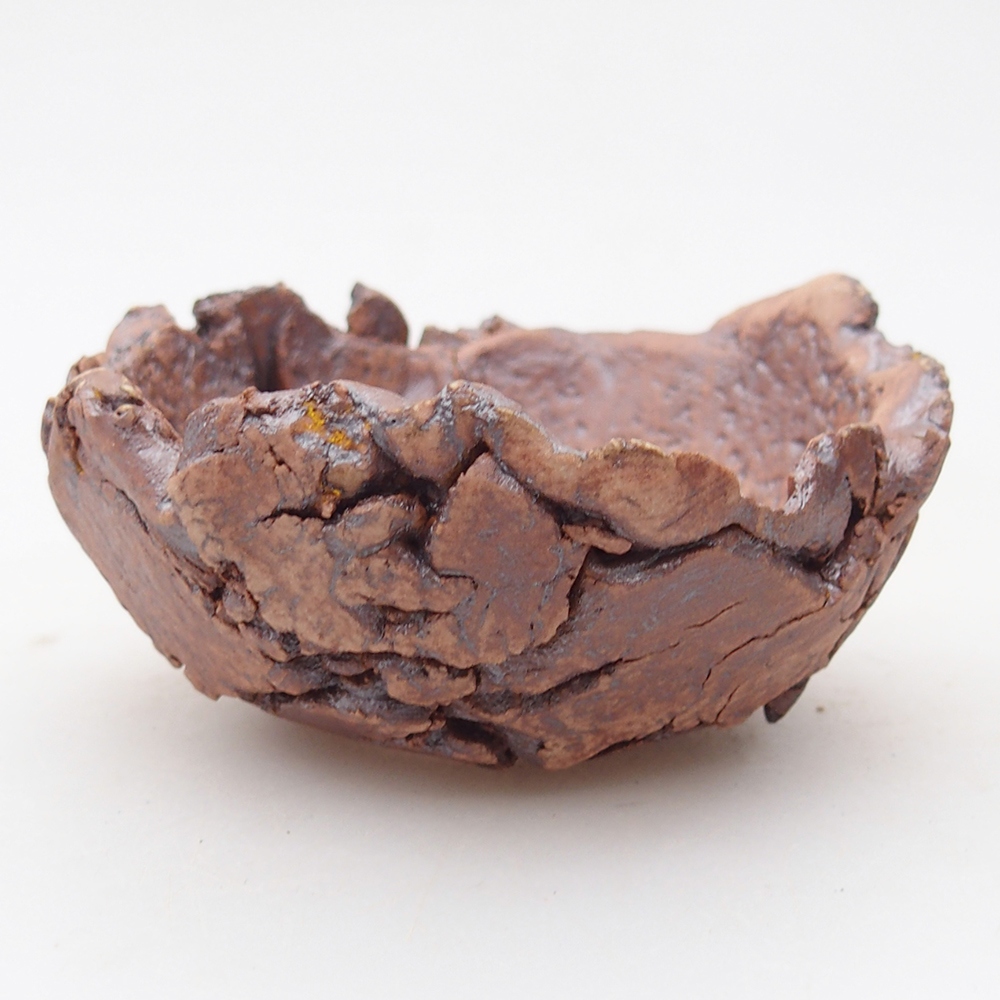 Conchiglia in ceramica 9 x 8,5 x 4,5 cm , colore marrone