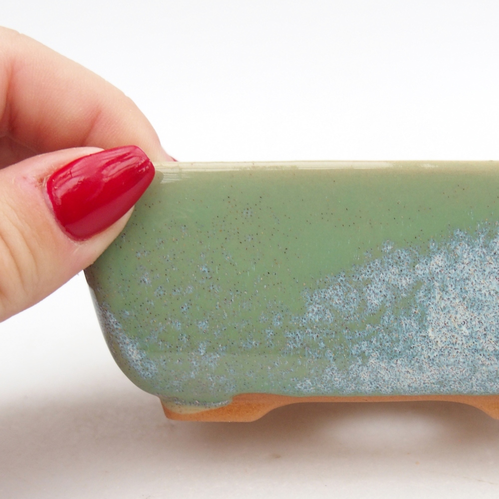 Ciotola bonsai in ceramica 26 x 26 x 8 cm, colore rosso