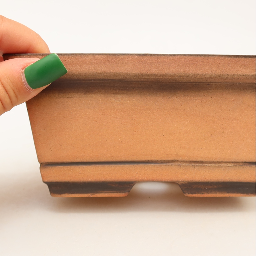 Ciotola in ceramica  14,5 x 12,5 x 7 cm, colore mattone