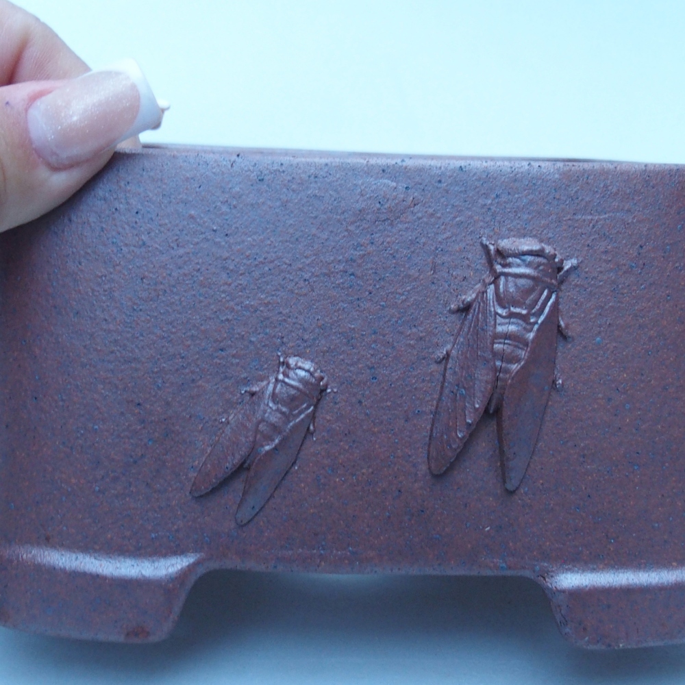 Ciotola 13 x 13 x 8 cm marrone