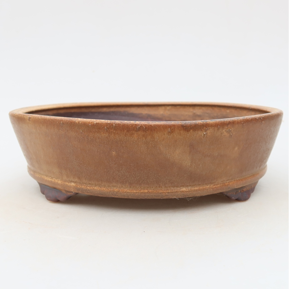 Ciotola bonsai in ceramica 21,5 x 21,5 x 6 cm, rosa