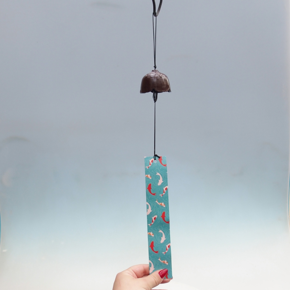 Campana in metallo, colore marrone