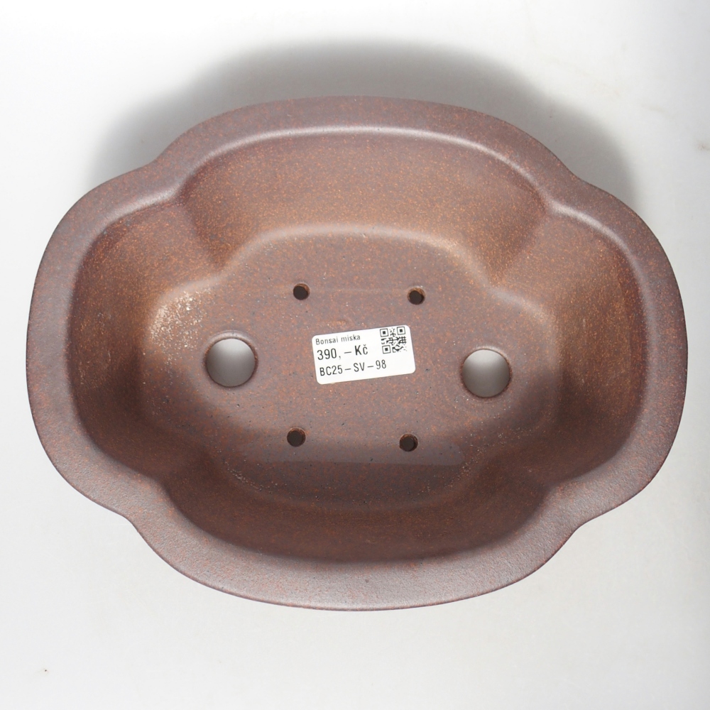 Ciotola 24 x 19,5 x 7 cm marrone