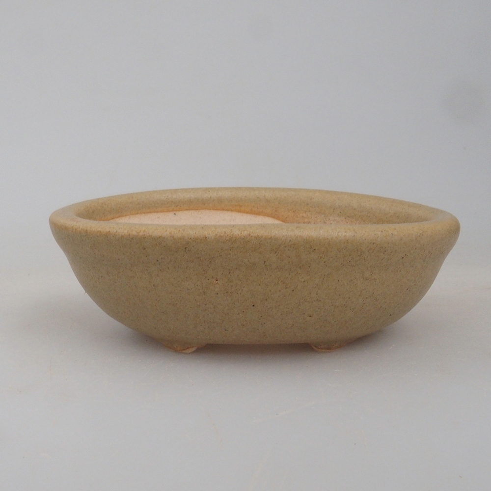 Ciotola per mini bonsai 7 x 5 x 2 cm, marrone