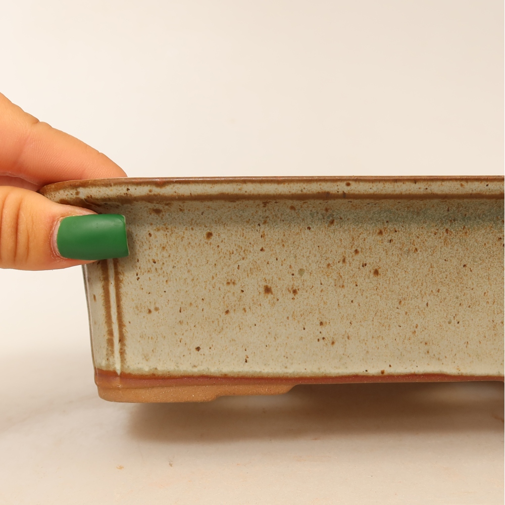 Ciotola in ceramica  20 x 15,5 x 5,5 cm, colore beige