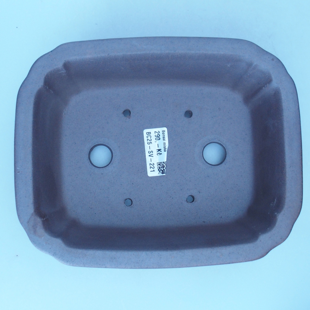 Ciotola 21,5 x 17,5 x 6,5 cm marrone